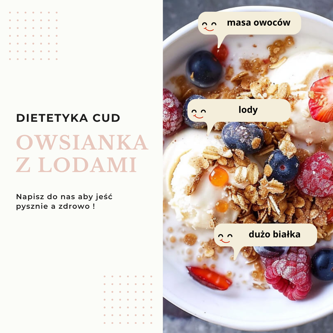 Post reklamowy - Dietetyka - Profesjonalny post reklamowy social media wykonany przez Noctura. Grafika zwiększająca sprzedaż i zaangażowanie na Facebook, Instagram i TikTok.